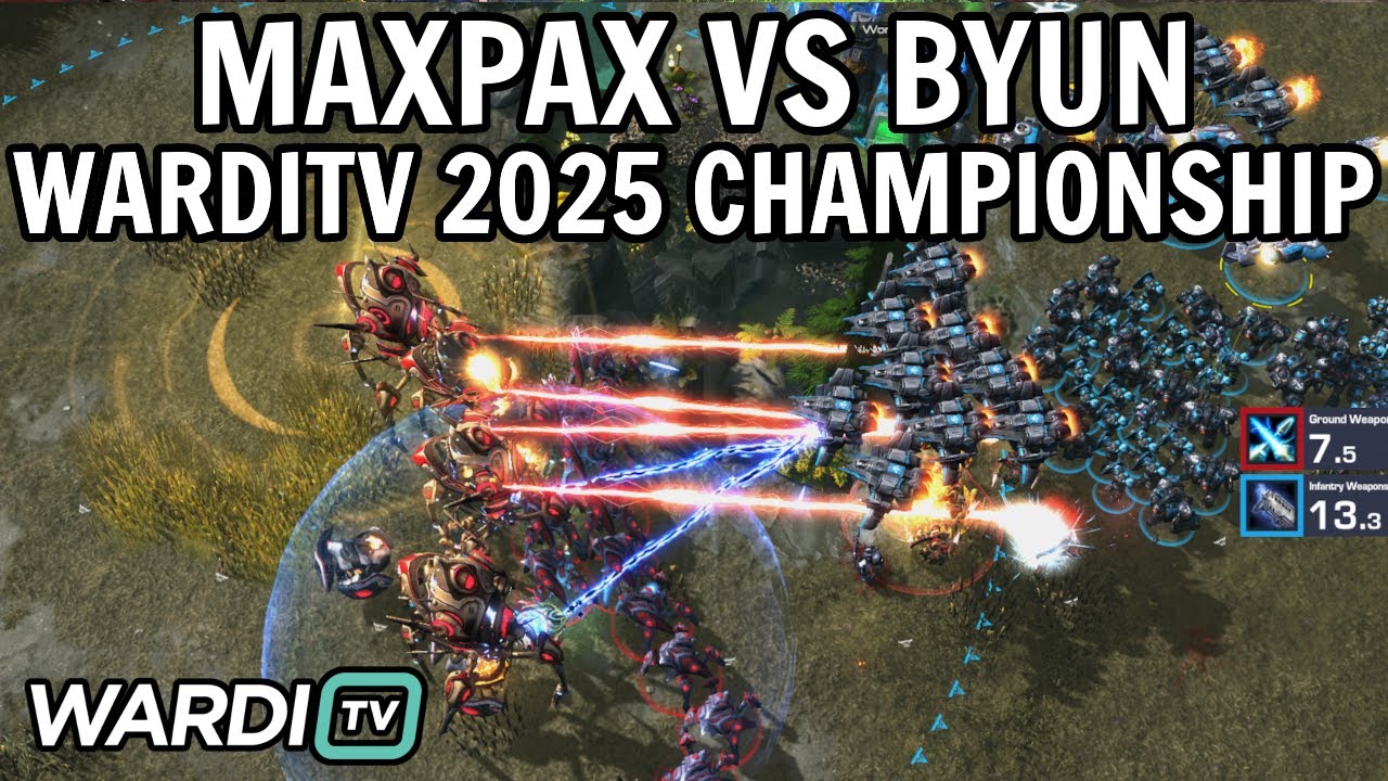 MaxPax против ByuN (PvT) - Чемпионат WardiTV 2025 [StarCraft 2]