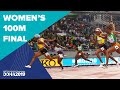 Womens 100m final  world athletics championships doha 2019