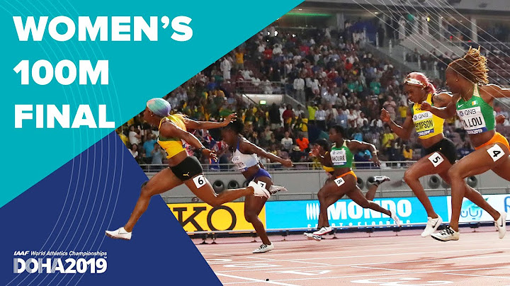 Women's 100m Final | World Athletics Championships Doha 2019