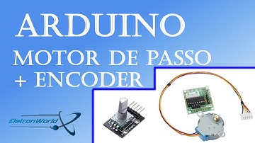 Arduino - Controle de Motor de Passo por Encoder