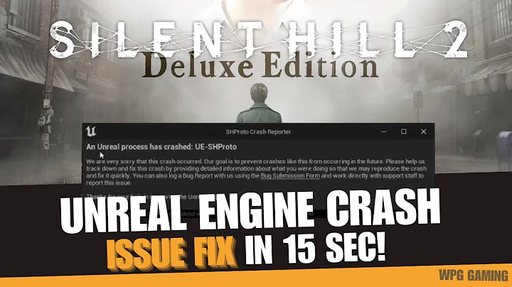 Fix Silent Hill 2 Remake Crash on Launch | Unreal Engine Crash Bypass in 15 Seconds!