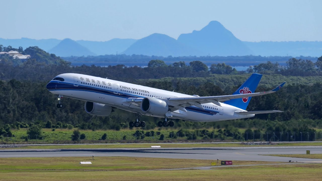 40 MINUTES of STUNNING 4K Morning Plane Spotting at Brisbane