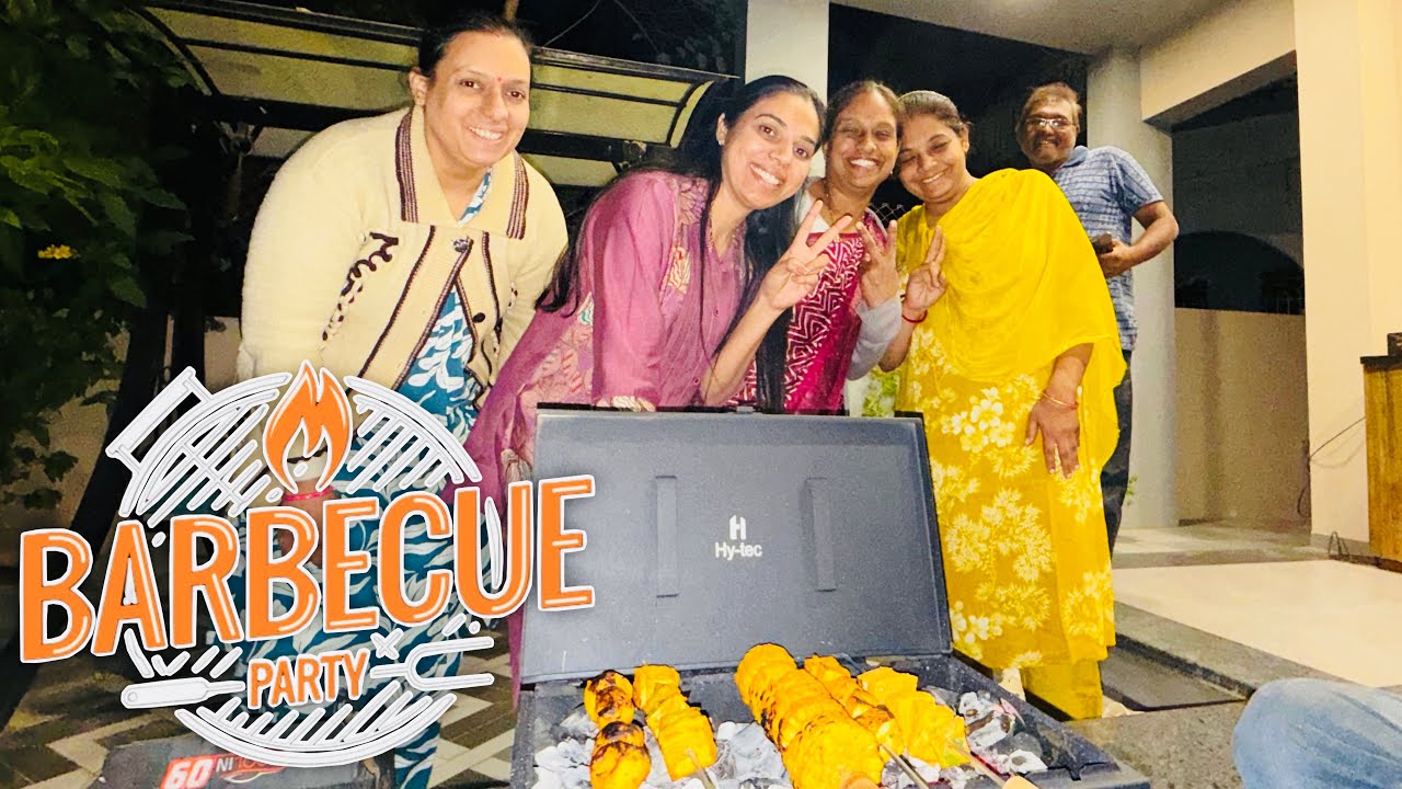 Barbecue At Home || Get Together || BBQ || घर पर बारबेक्यू 