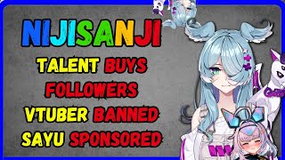 Nijisanji Liver Buys Followers? Sayu Sponsored Vtuber Banned