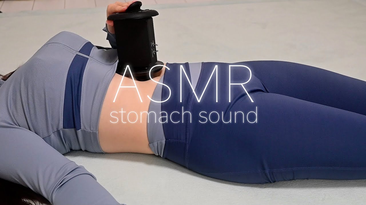 【ASMR/3dio】ヨガした後のお腹のごろごろ音🧘🥱💓【お腹の音/睡眠導入/Stomach Sound/No Talking/Sleep/Triggers for sleep/Relaxation】