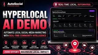 Hyperlocal AI Demo | Automate Local Social Media Marketing with Real-Time Community Intelligence screenshot 1