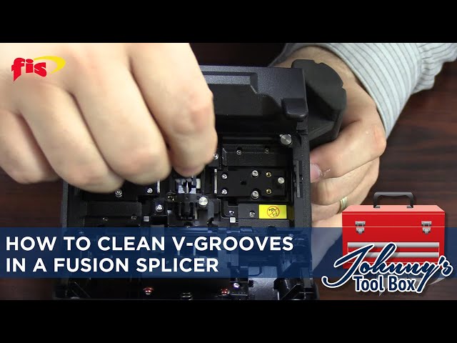 AFL Splicer V-Groove Cleaning Kit - Fiber Instrument Sales