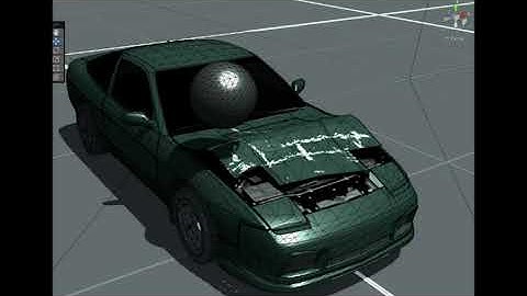 Unity test car damage system