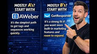 AWeber vs GetResponse for ThriveCart Sellers (2-Minute Picker)
