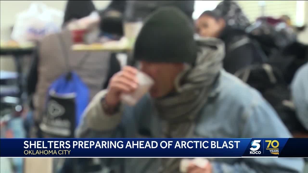 Shelters preparing ahead of arctic blast - YouTube