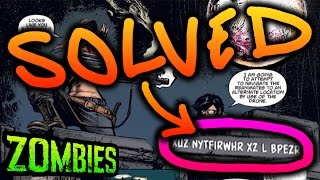 ZOMBIES COMIC #1 EASTER EGG MESSAGE FOUND & SOLVED!! Call of Duty Zombies Comic Storyline Explained!