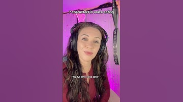 Do you recognize these 7 popular character types in voice acting?