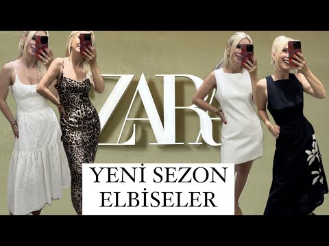 ZARA YENİ SEZON ELBİSELERİ DENİYORUM-ZARA TRY ON HAUL