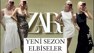 ZARA YENİ SEZON ELBİSELERİ DENİYORUMZARA TRY ON HAUL