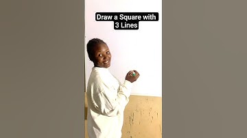 Draw a Square with 3 Lines Challenge