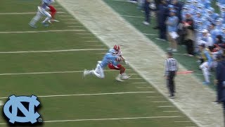 UNC's Corey Bell Diving Interception | ACC Must See Moment