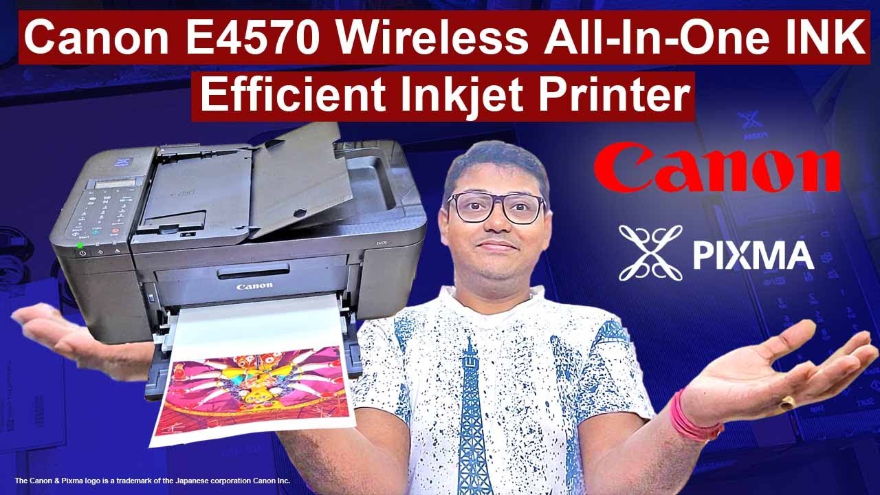 Canon PIXMA E4570 All in One WiFi Ink Efficient Printer Review Duplex