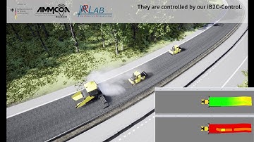 Autonomous Road Compaction with Coordinated Tandem Rollers