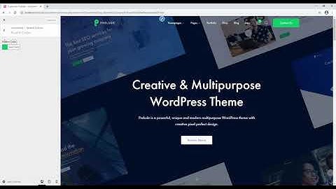 Prelude - Creative Multipurpose WordPress Theme theme Installation and Demo Import