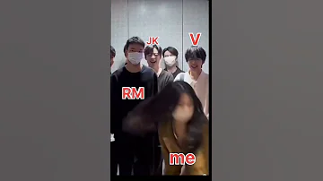 When I See Bts In Lift Wait For End Bts Youtubeshorts Viral Shorts 