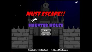 Must Escape The Haunted House Walkthrough