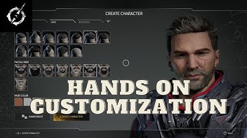 Outriders Hands On Character Customization Male PS5