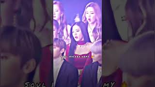 Blackpink Jisoo and Lisa surprised reaction to BTS Jungkook and Taehyung # Vsoo# Liskook