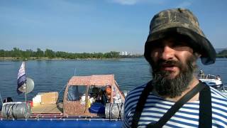 Красноярский путешественник Игорь Чапалов отправился в путешествие по Енисею на север