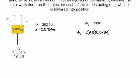 Work-Energy Theorem: Kinetic Energy2 animated physics problems solved