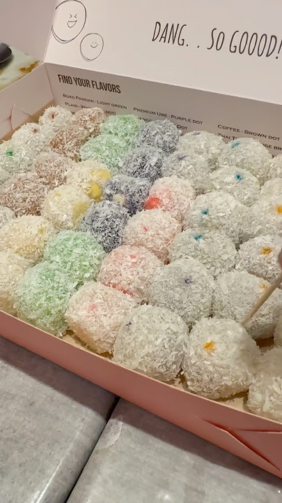 Milky dango mochi #dessert  #mochi