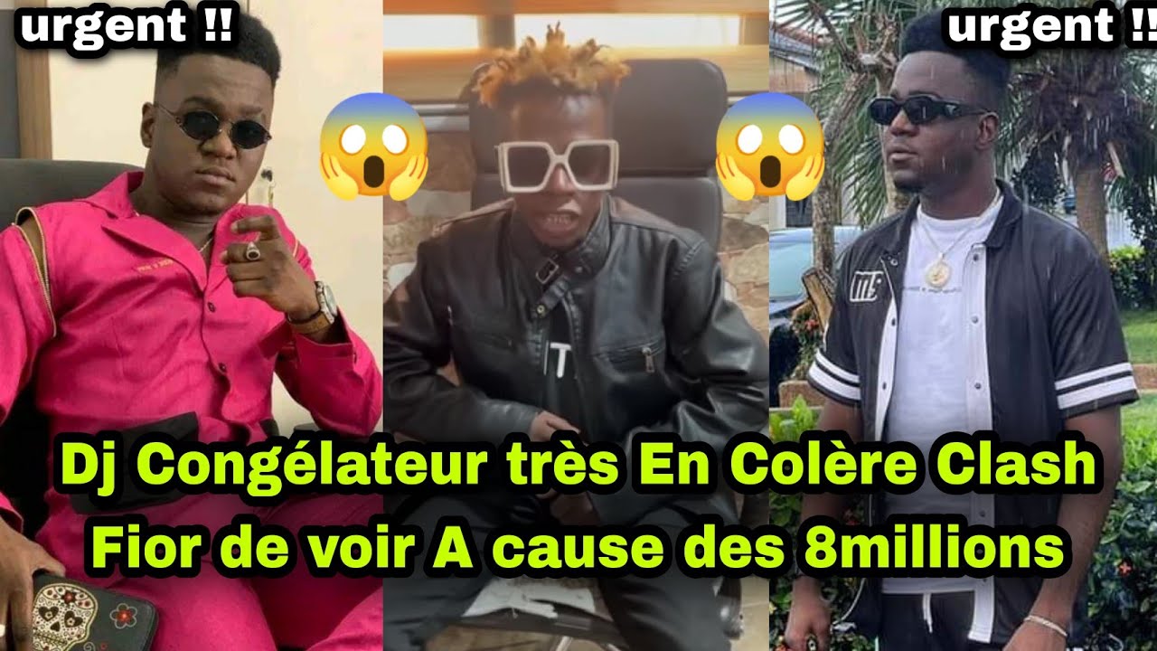 😱Dj Congélateur Clash Fior de bior a cause des 8Millions, Fior clash clair bailly😱//By Richko Bob \\