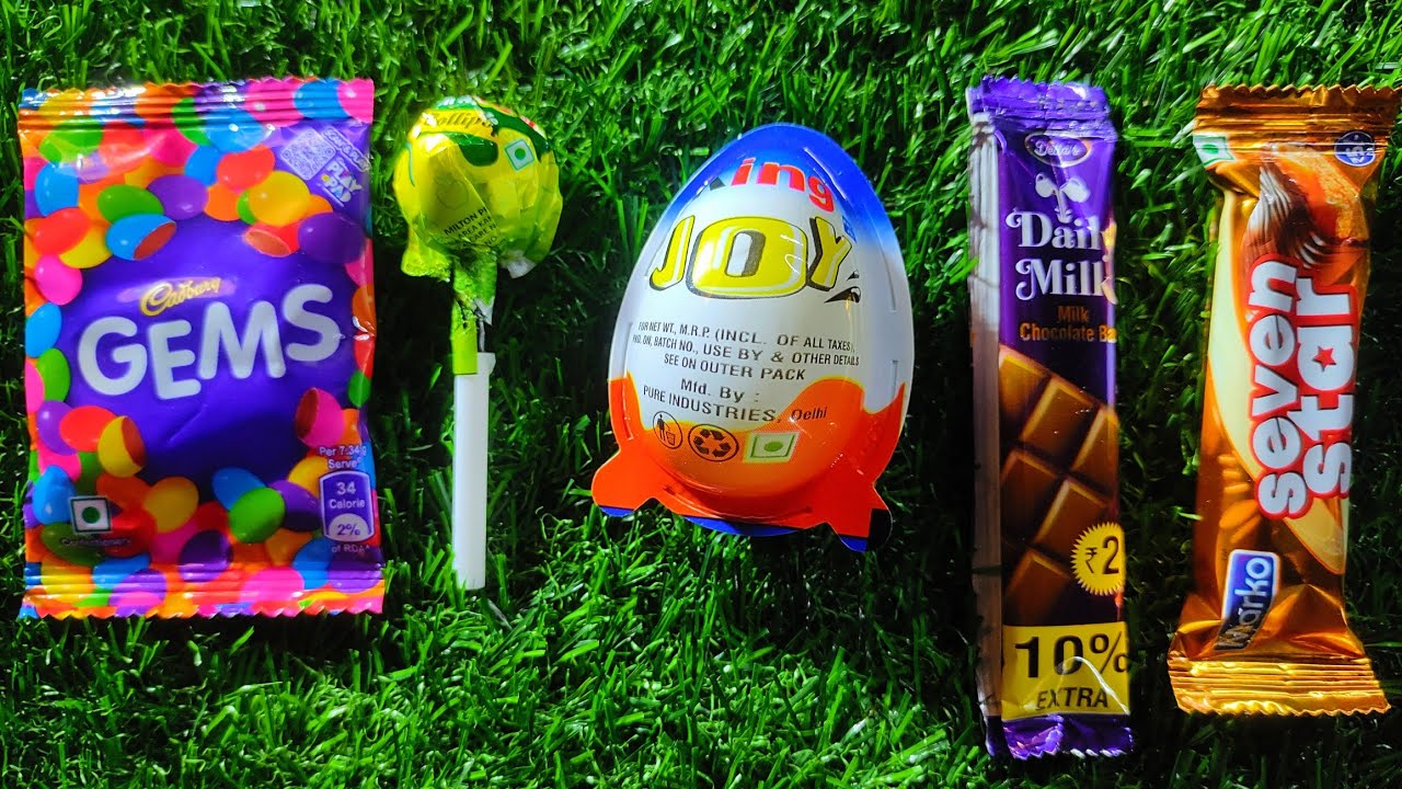 ASMR Most Popular Candys / some lots of colorful rainbow lollipop candy / unpacking chocolate eat