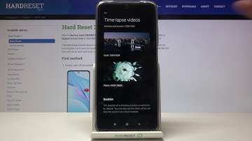 How to Record the Timelapse on XIAOMI Mi 10T Lite