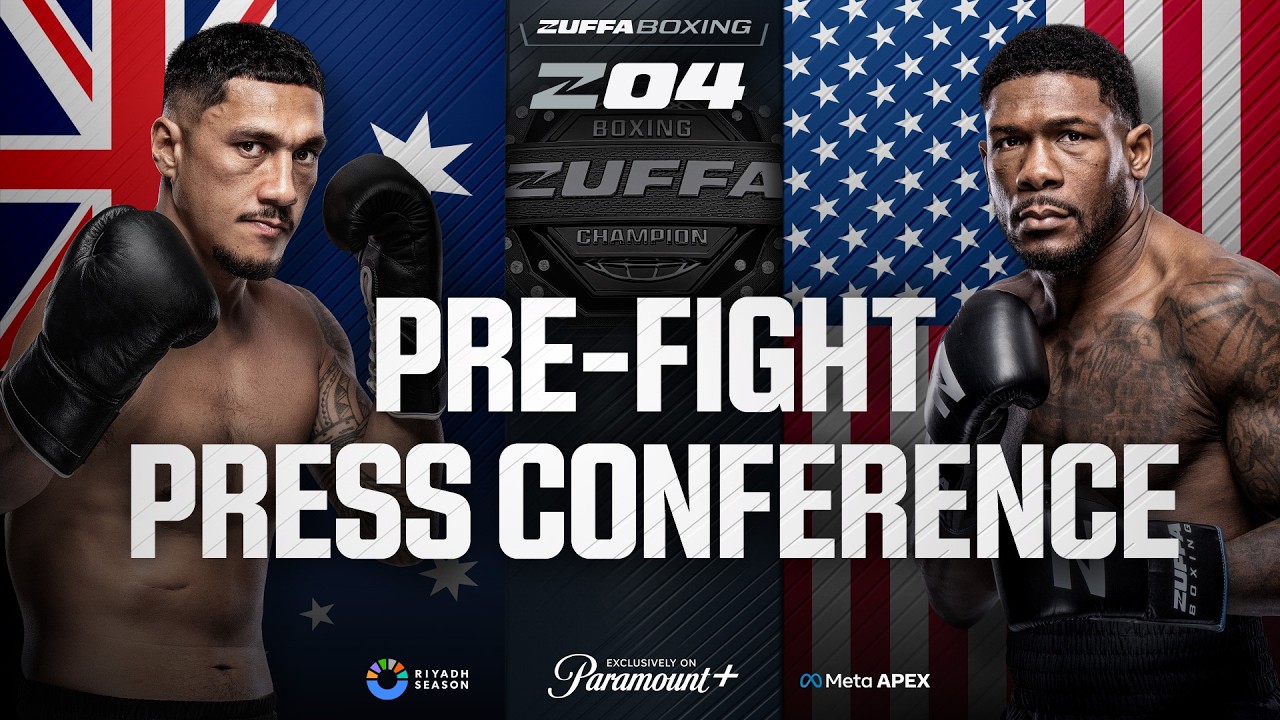 Pre-Fight Press Conference: Zuffa Boxing 04 - YouTube