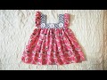 Simple easy frock cutting for beginnners