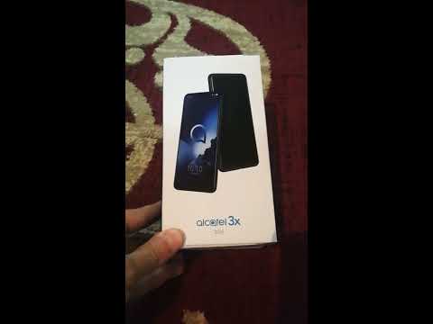 فتح صندوق الكاتل 3 إكس Alcatel 3x 2019 Unboxing 