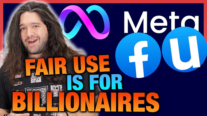 Piracy is for Trillion Dollar Companies | Fair Use, Copyright Law, & Meta AI