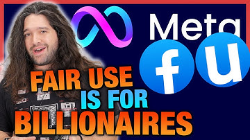 Piracy is for Trillion Dollar Companies | Fair Use, Copyright Law, & Meta AI