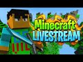 Minecraft survival server Grinding!!! Join the stream for ip!!!