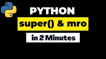 Python super function & MRO