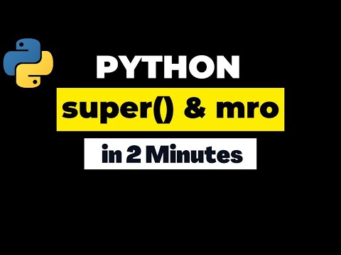 Python super function