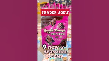 😍 9 NEW & SEASONAL TRADER JOE’S ITEMS❣️ #traderjoesfinds #traderjoeshaul