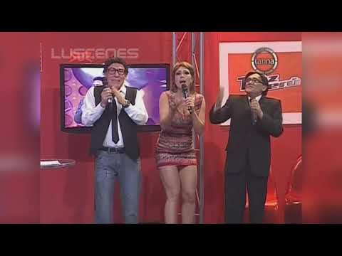 Lucecita Ceballos con minifalda