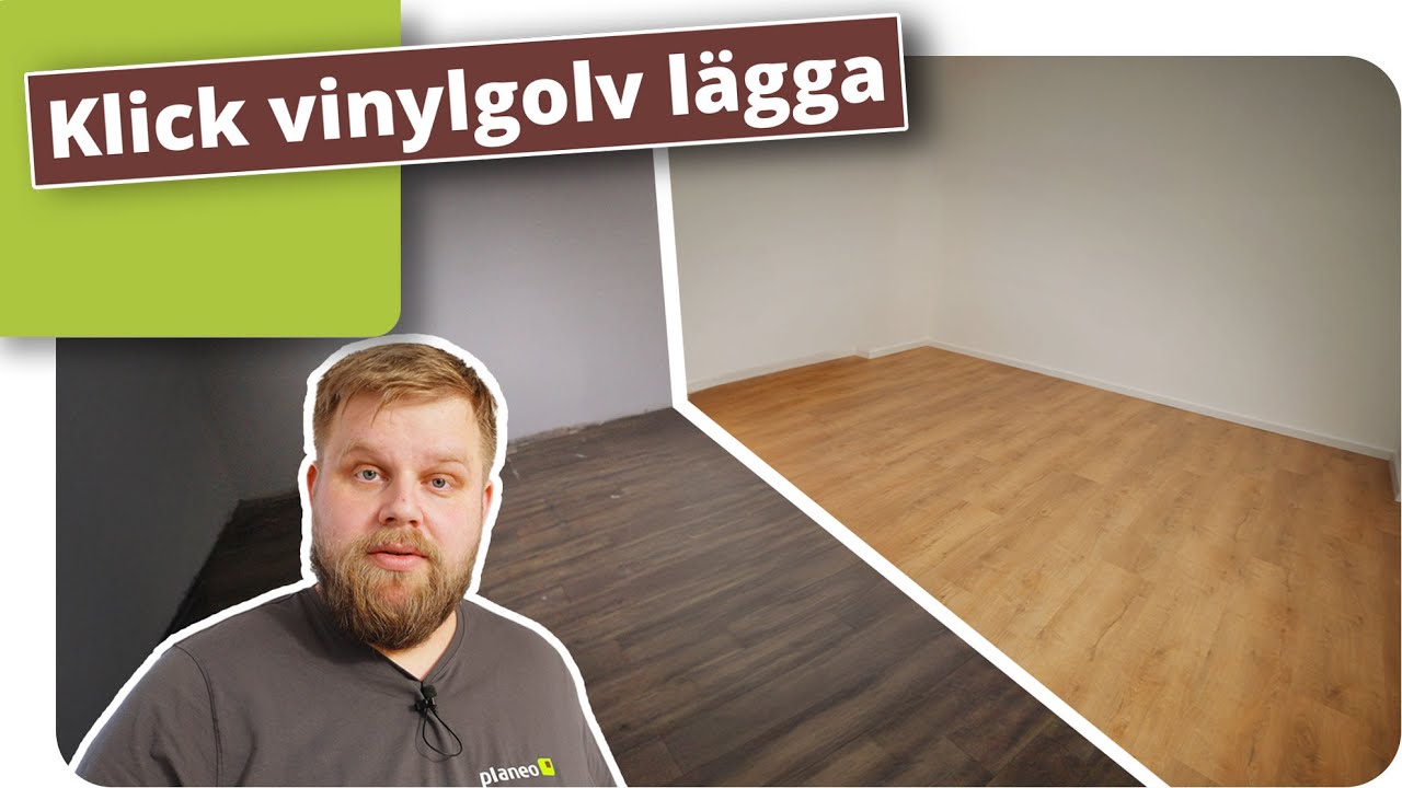 Klick vinylgolv lägga