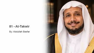 QS 81 - Surah At-Takwir - Abdullah Basfar