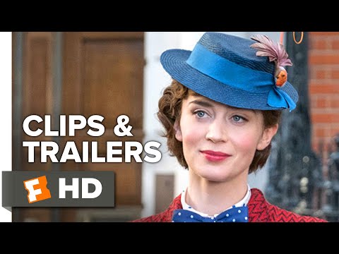 Mary Poppins Returns ALL Clips + Trailers | Fandango Family