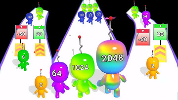 MAN RUNNER 2048 (Max Level). All Levels ios, Android, Pro, Hacker, Big Update Part#1.