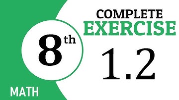EXERCISE 1.2, INTRODUCTION, CHAPTER 1, OPERATIONS ON SETS, CLASS 8 MATHS, GS ACADEMY, 8TH MATH, PTB