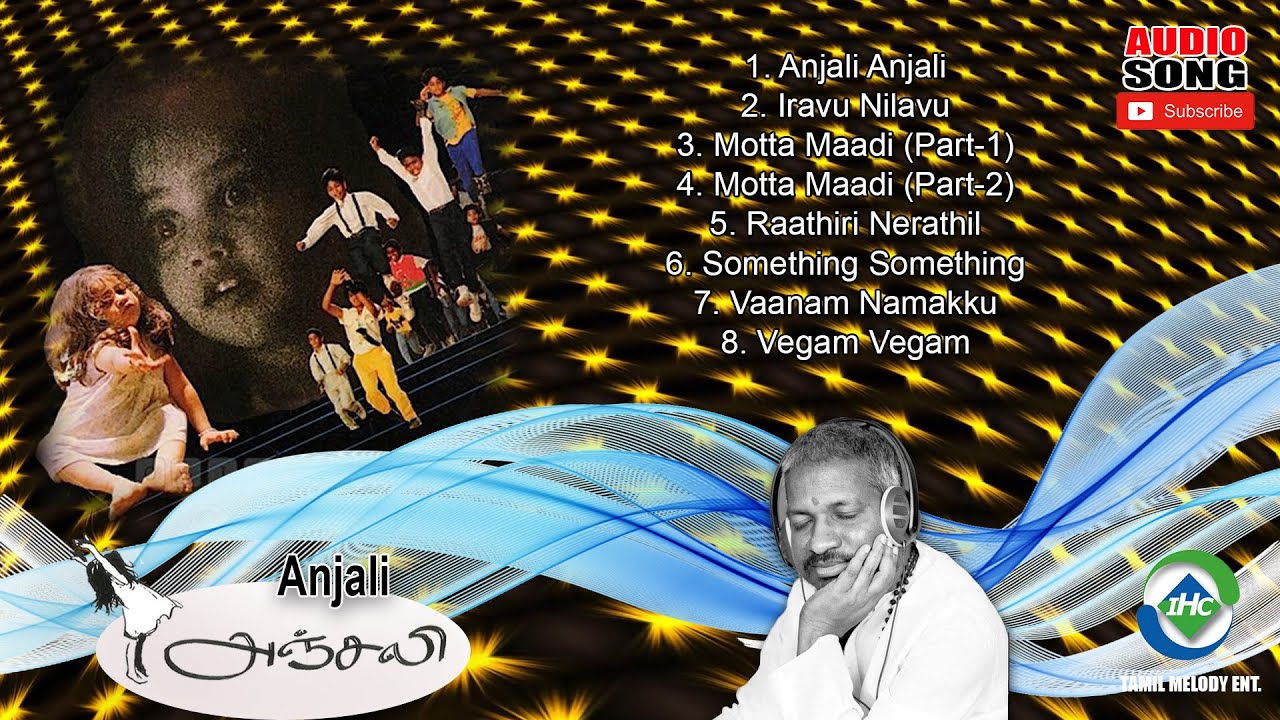 Anjali 1990 HD  Audio Jukebox  Ilaiyaraaja Music  Tamil Melody Ent