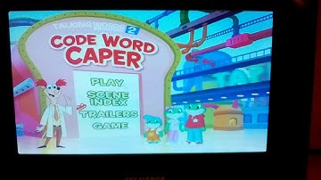 LeapFrog: Code Word Caper 2004 DVD Menu Walkthrough